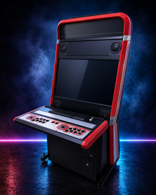 Black & Red infinity Rumble 32” – Dual-Player High-Grade Retro Arcade Fighter