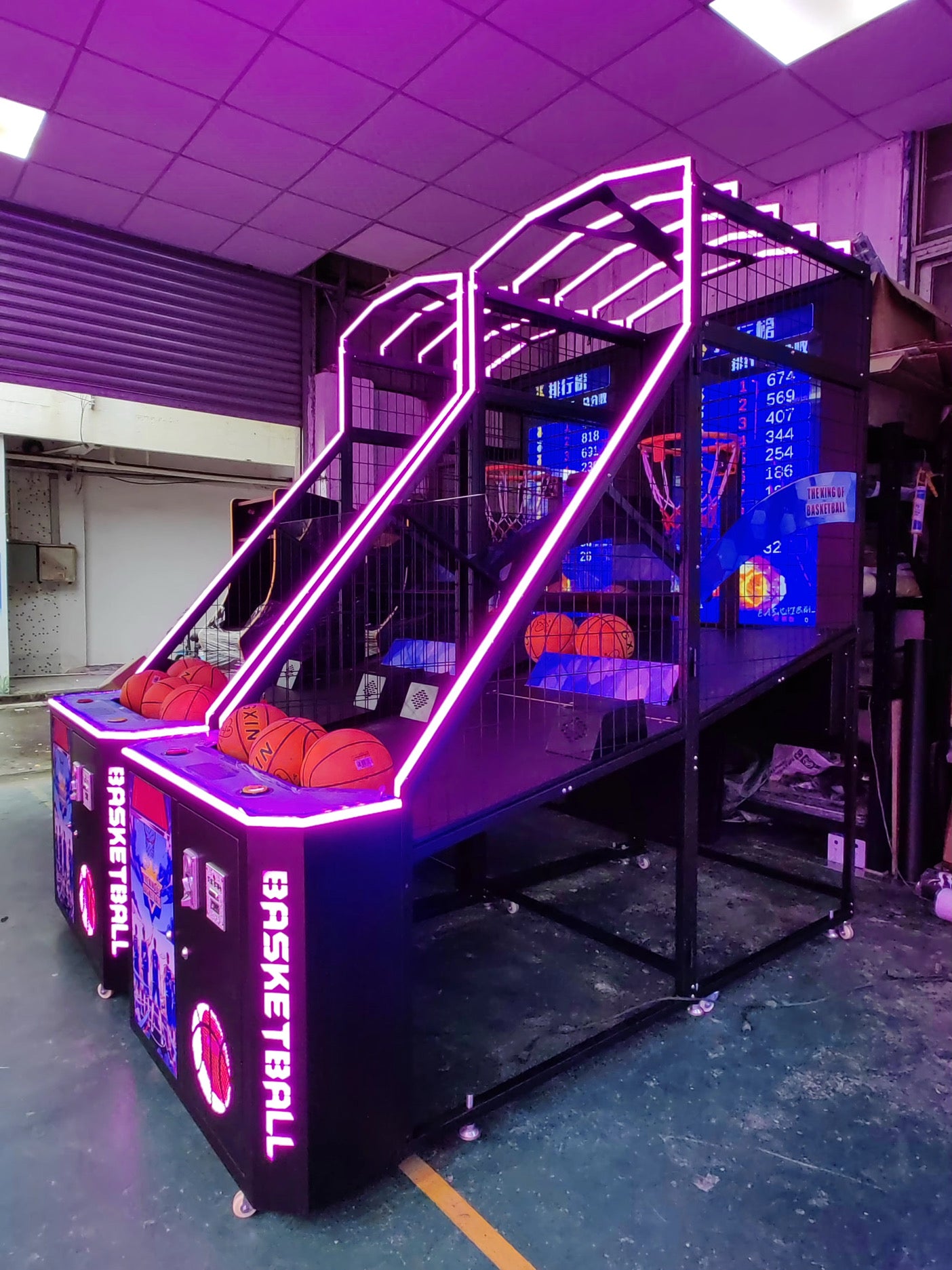 InfinityTechX — Pro Basketball Arcade System
